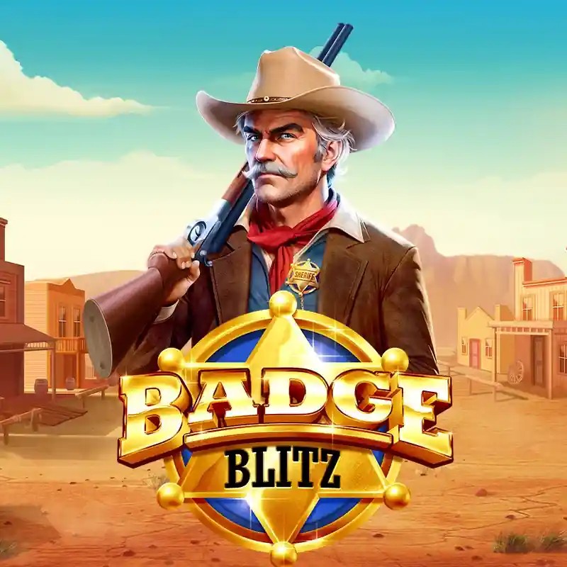 Badge Blitz casino game by Pragmatic Play – featured logo at Lysa Casino