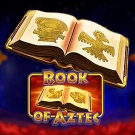 Logo of Book of Aztec from Amatic Industries at Lysa Casino