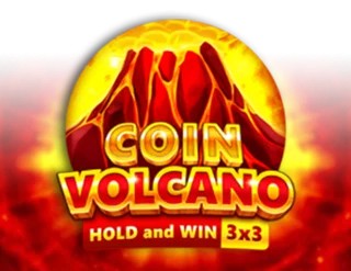 Logo of Coin Volcano from 3 Oaks Gaming at Lysa Casino