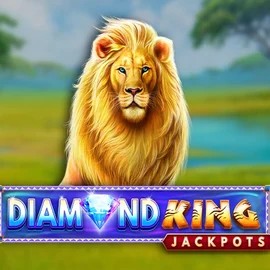 Official Jackpots logo: Diamond King Jackpots by SpinPlay Games at Lysa Casino