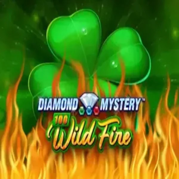 Diamond Mystery 100 Wild Fire logo by Greentube at Lysa Casino