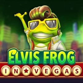 Slots logo of Elvis Frog In Vegas from BGAMING at Lysa Casino