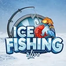 Enjoy Ice Fishing Live by Evolution – logo hosted on casinolysa.com