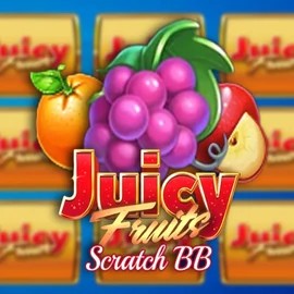 Juicy Fruits Scratch BB slot logo by Barbara Bang at Lysa CasinoJuicy Fruits Scratch BB