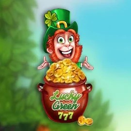 Lucky Green slot logo by betiXon at Lysa CasinoLucky Green