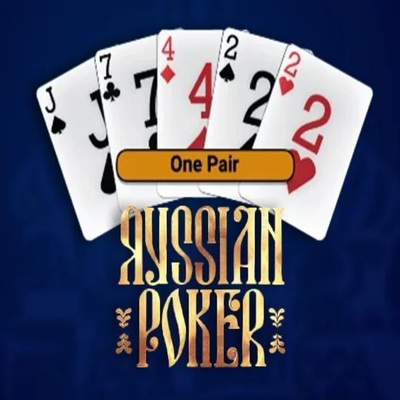 Russian Poker slot icon by OneTouch Games, available at Lysa Casino